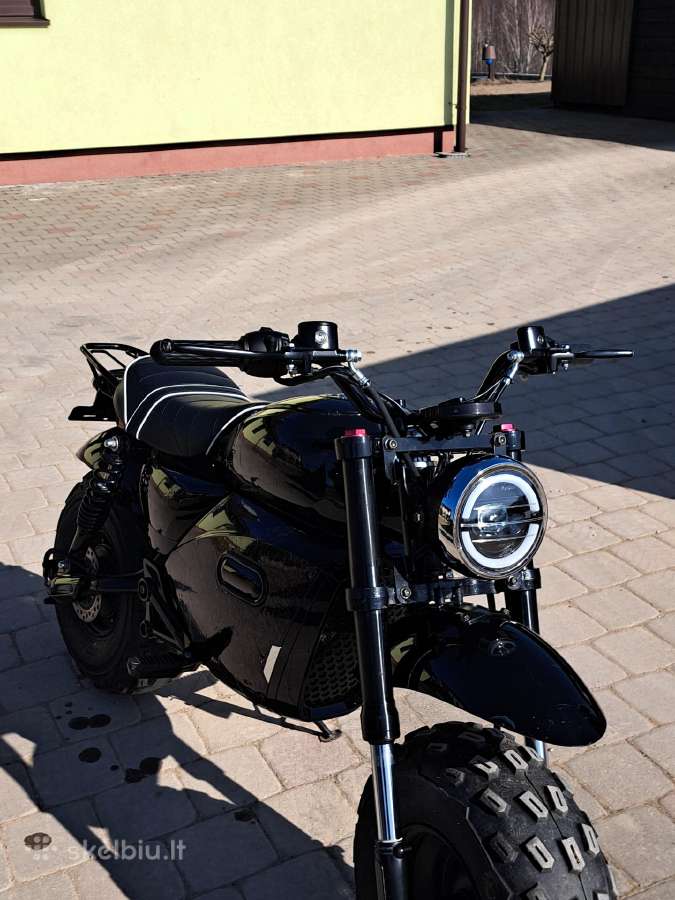 Mini 1500w 60v elektrinis motociklas naujas