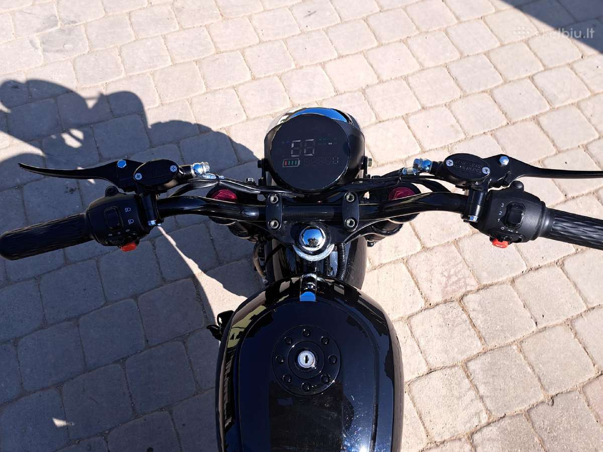 Mini 1500w 60v elektrinis motociklas naujas - nuotraukos Nr. 4