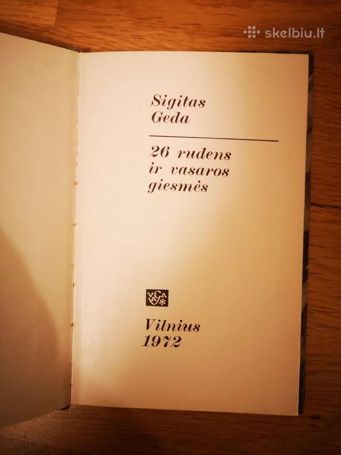 S. Geda 26 rudens ir vasaros giesmės - nuotraukos Nr. 2