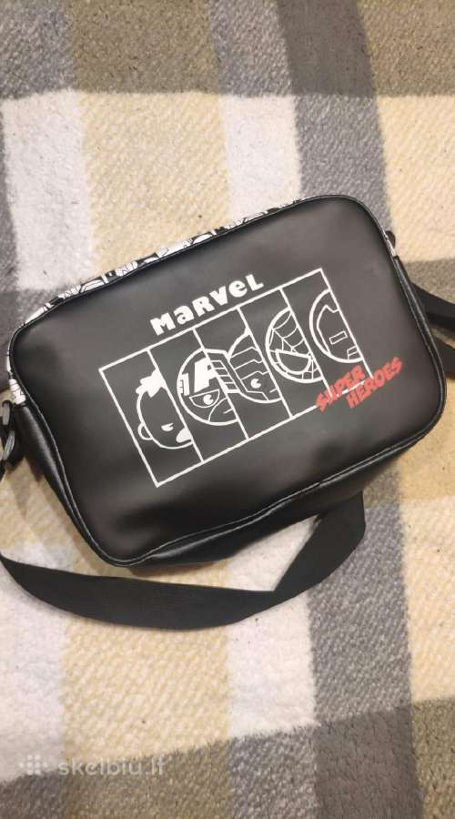 Rankinukas kuprine marvel krepsys vaikam unisex