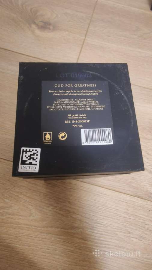 Initio Oud for greatness - tik originali dėžutė - nuotraukos Nr. 2