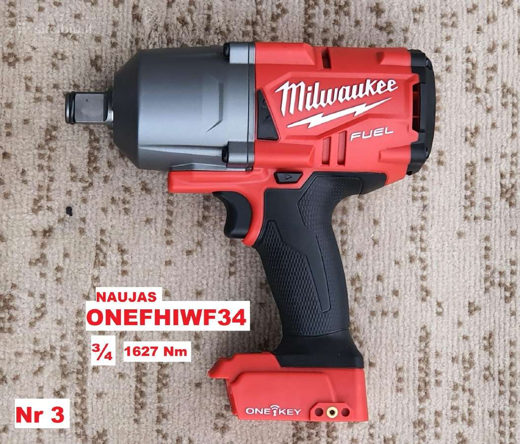 Milwaukee veržliasukis daug modelių - nuotraukos Nr. 4