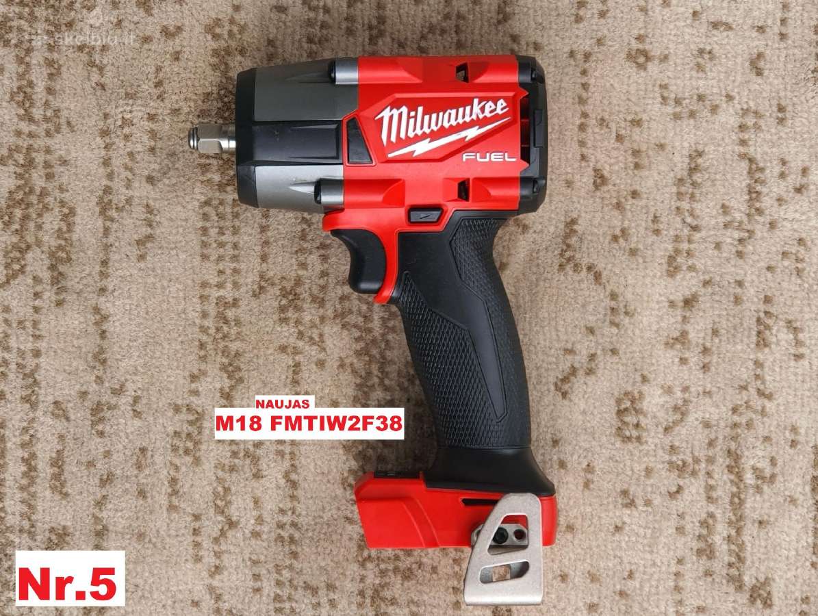 Milwaukee veržliasukis daug modelių - nuotraukos Nr. 6