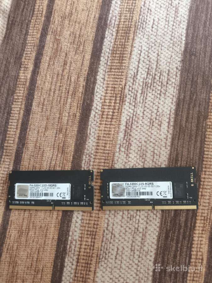Laptopo sodimm ddr4 RAM - nuotraukos Nr. 2