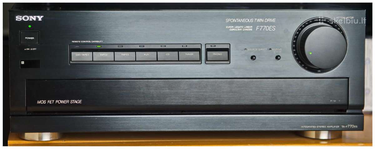 Kasetine deka Teac V-900x Revox H11 Sony Ta-f770es - nuotraukos Nr. 19
