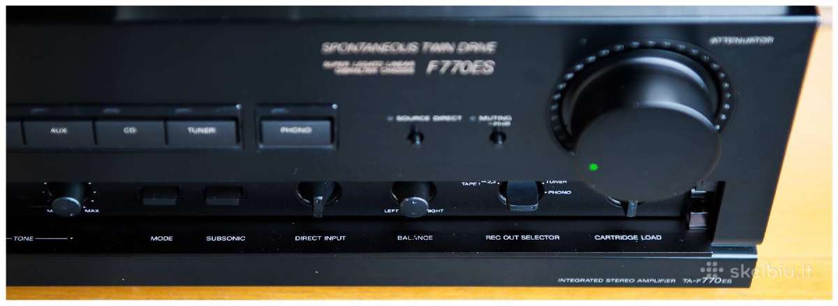 Kasetine deka Teac V-900x Revox H11 Sony Ta-f770es - nuotraukos Nr. 23