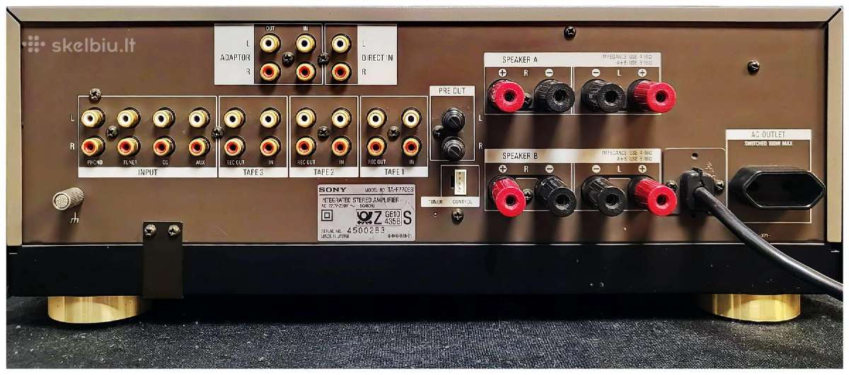 Kasetine deka Teac V-900x Revox H11 Sony Ta-f770es - nuotraukos Nr. 24