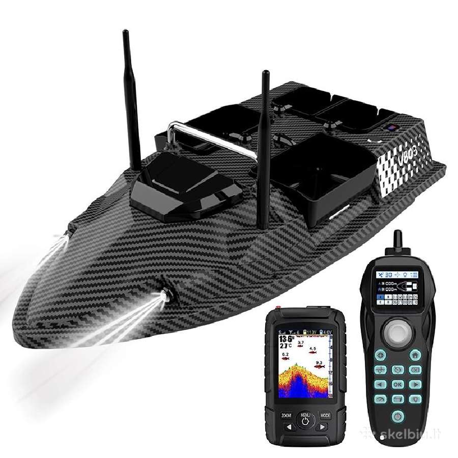 Jaukinimo laivelis Flytec V803 GPS Sonar