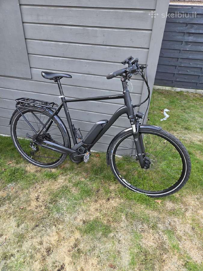XL 60 dydžio elektrinis dviratis.