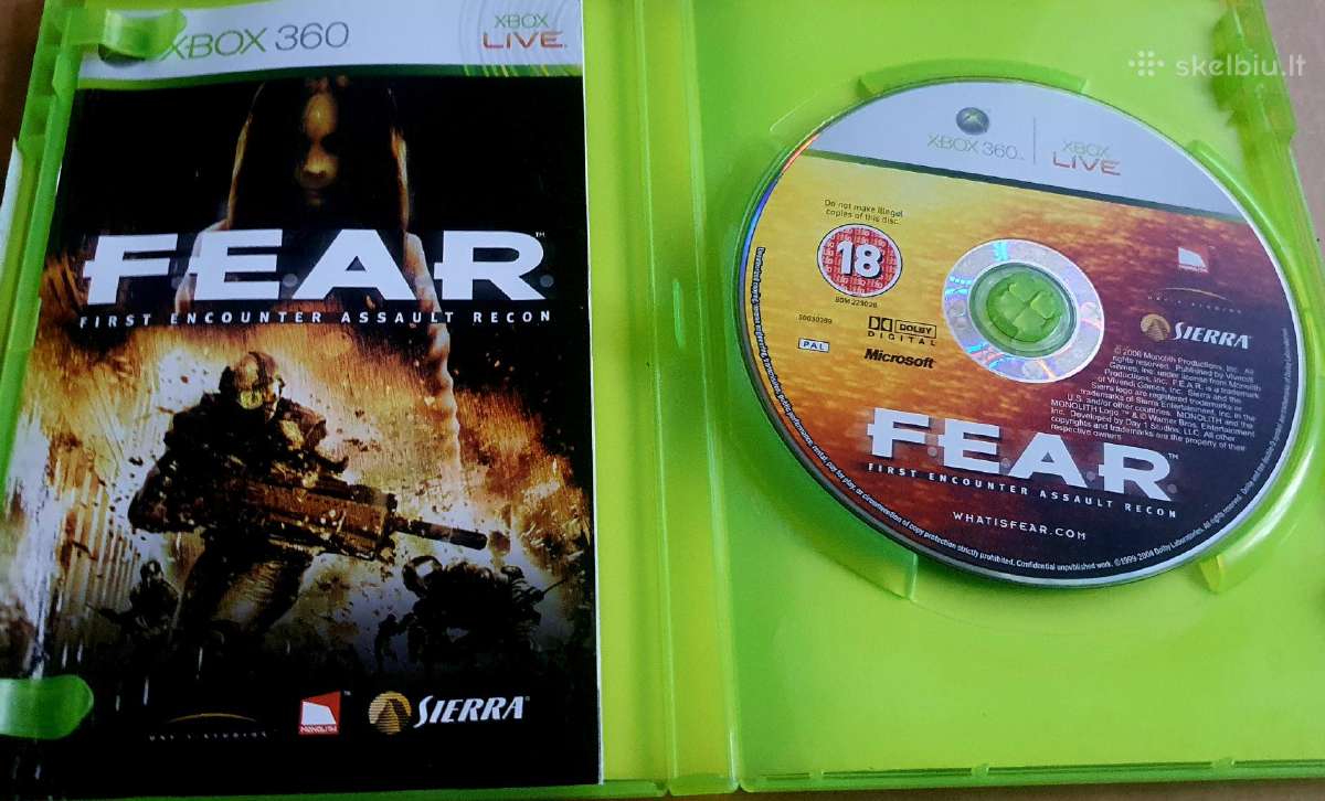 F.e.a.r. First Encounter Assault Recon (Xbox 360) - nuotraukos Nr. 2