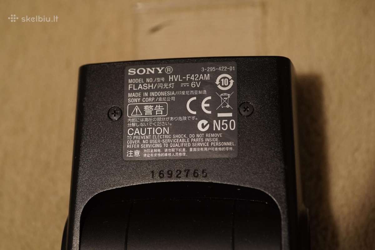 Sony Hvl-f42am - nuotraukos Nr. 2
