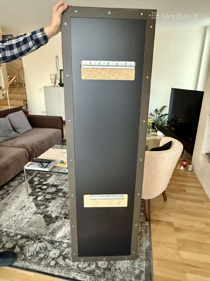Didelis veidrodis su metaliniu rėmu 170x50 - nuotraukos Nr. 4