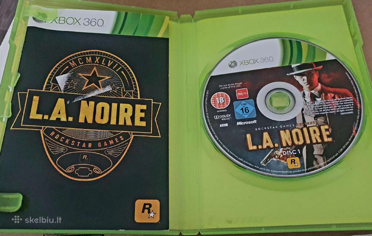 L.a. Noire (Xbox 360) - nuotraukos Nr. 2