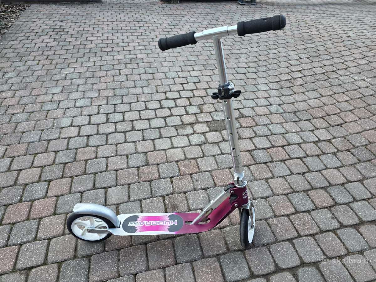 Paspirtukas Hudora 205 + dovana triukų paspirtukas - nuotraukos Nr. 2