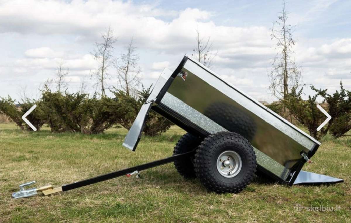 Keturračio priekaba Bronco 77-12179 - nuotraukos Nr. 5