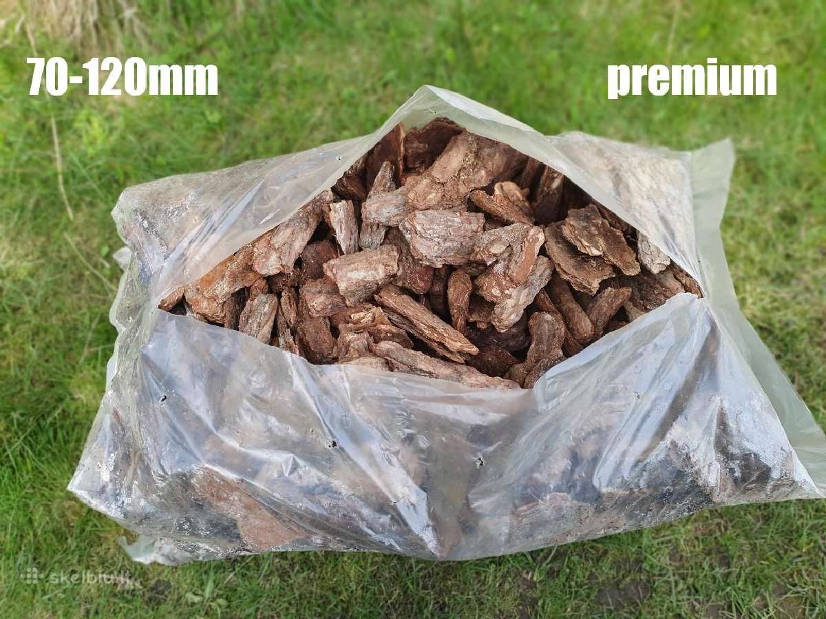 Pušies mulčas. Vilniuje nuo 3,50€ su pristatymu. - nuotraukos Nr. 4