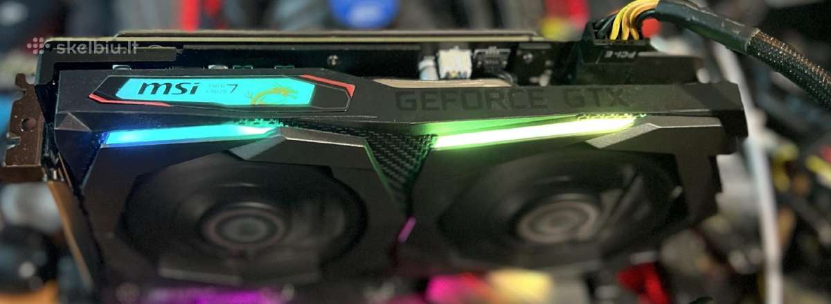 Gtx 1660 6gb super gaming Msi (nebuvus ardyta) - nuotraukos Nr. 3