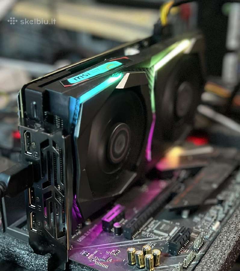 Gtx 1660 6gb super gaming Msi (nebuvus ardyta)