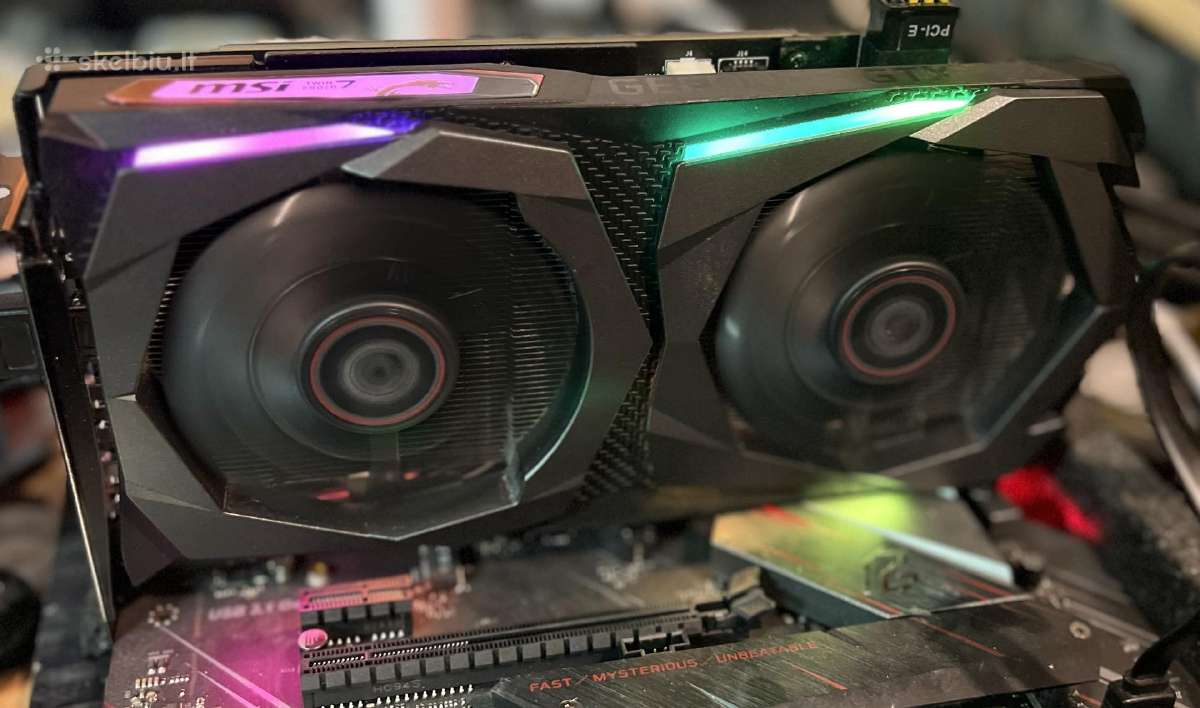 Gtx 1660 6gb super gaming Msi (nebuvus ardyta) - nuotraukos Nr. 10