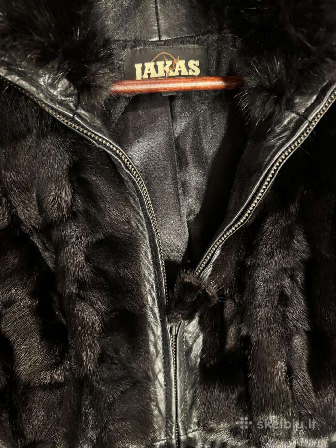 Originalus, odinis „jakas“ paltas / puspaltis - nuotraukos Nr. 3