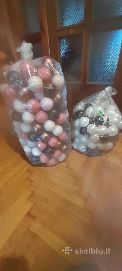 Plastikiniai kamuoliukai baseinui yra 380 vnt. - nuotraukos Nr. 2