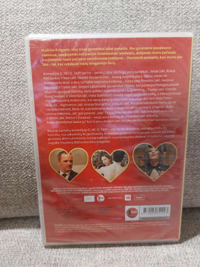 Lietuviškas dvd filmas O, ne! O, taip! - nuotraukos Nr. 2