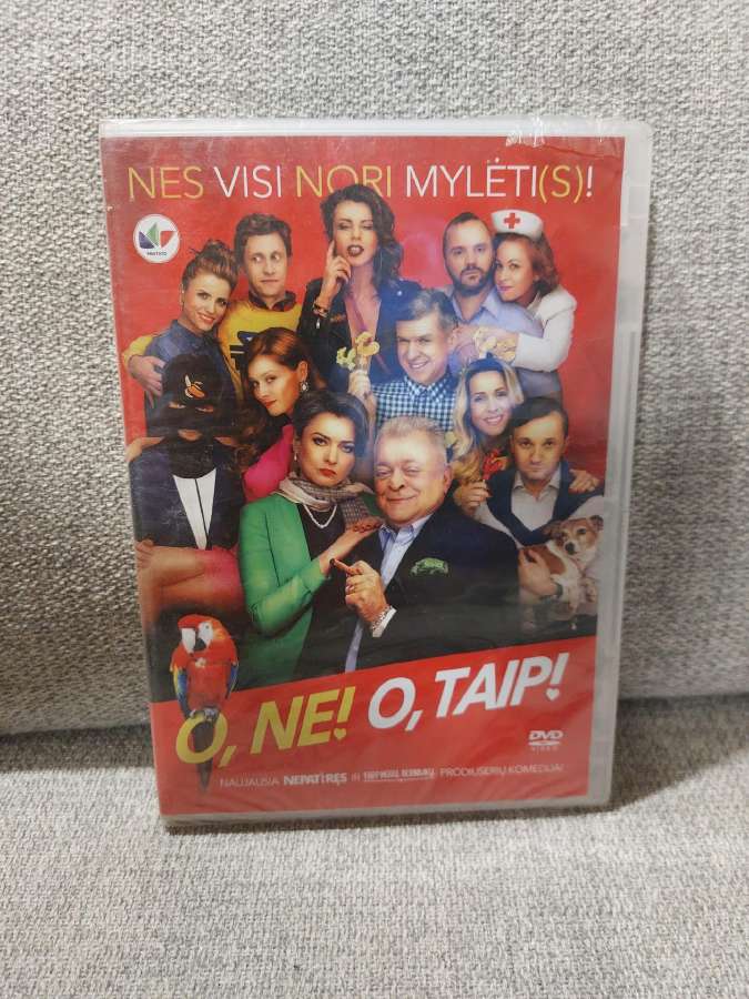 Lietuviškas dvd filmas O, ne! O, taip!