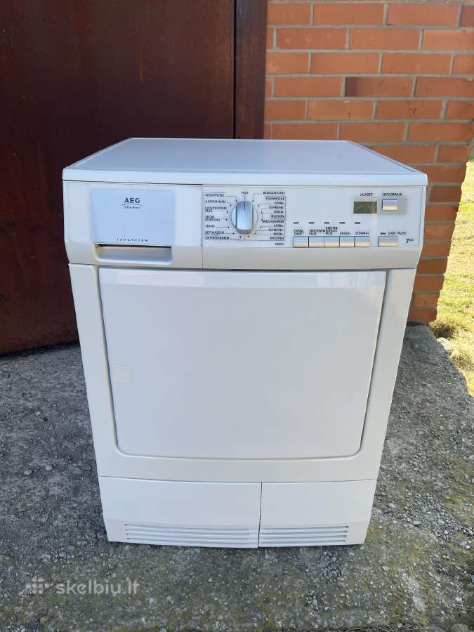 Aeg džiovyklė 7kg