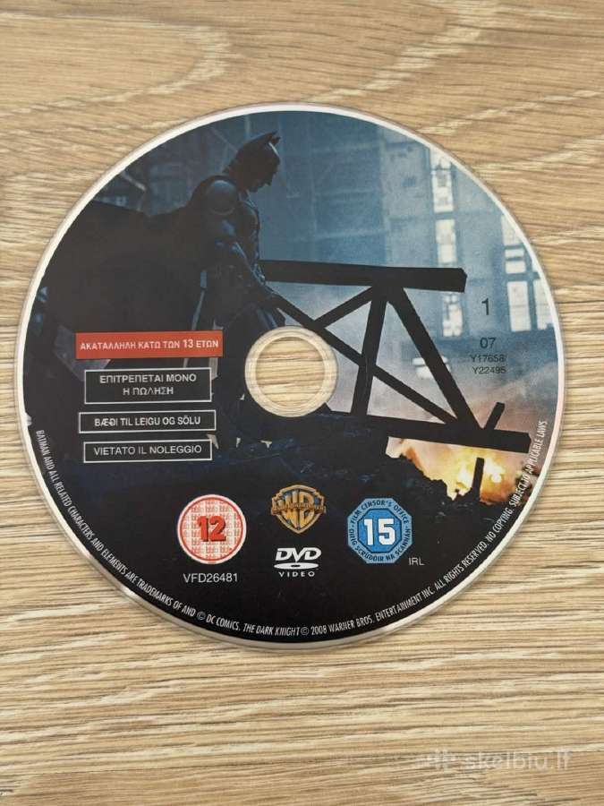The Dark Knight Rises Dvd - nuotraukos Nr. 6
