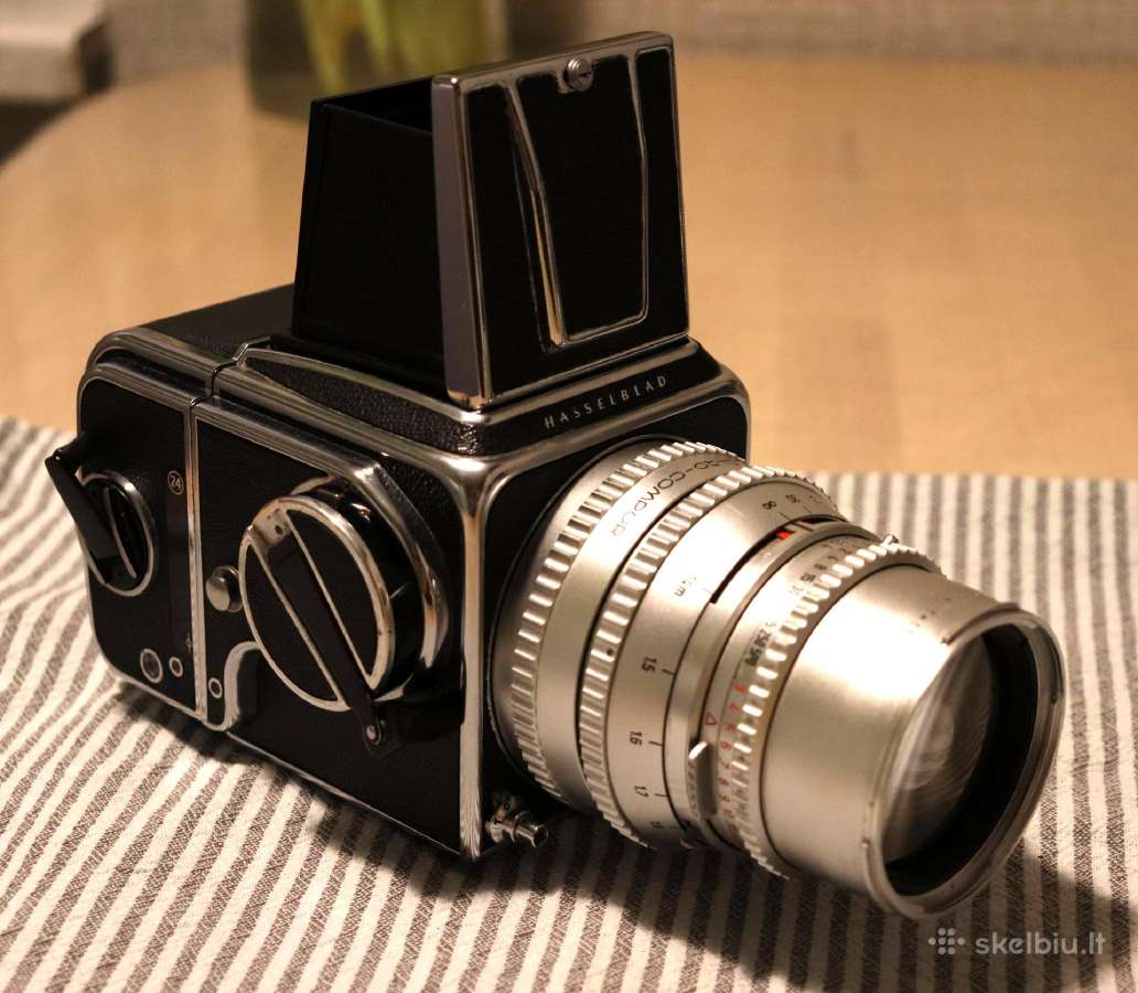Hasselblad 500c su Carl Zeiss 150mm objektyvu