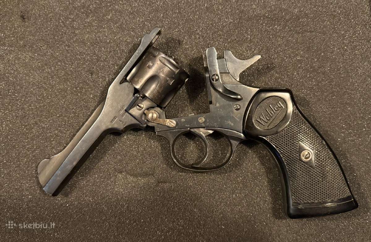 Parduodame revolverį Webley Mark Iv .38s&w - nuotraukos Nr. 2