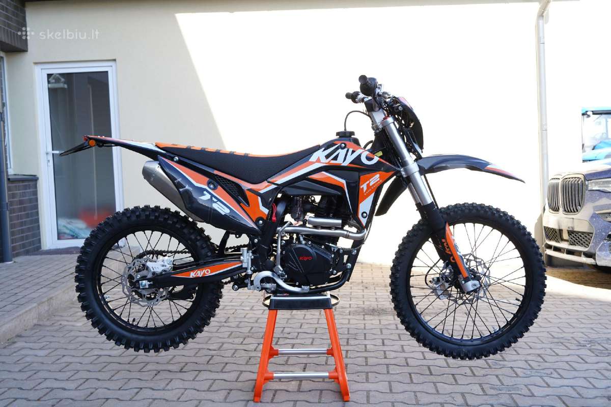 Kayo T2 enduro motociklas - nuotraukos Nr. 5
