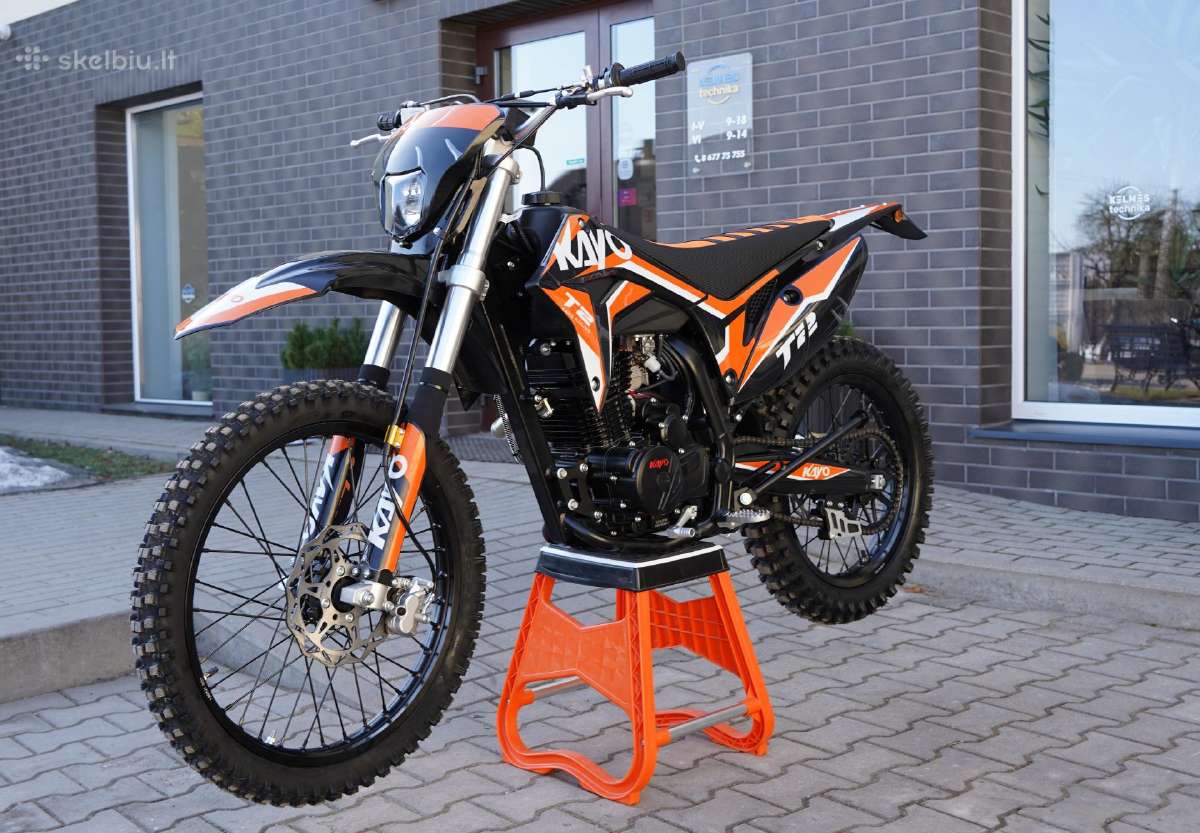 Kayo T2 enduro motociklas - nuotraukos Nr. 2
