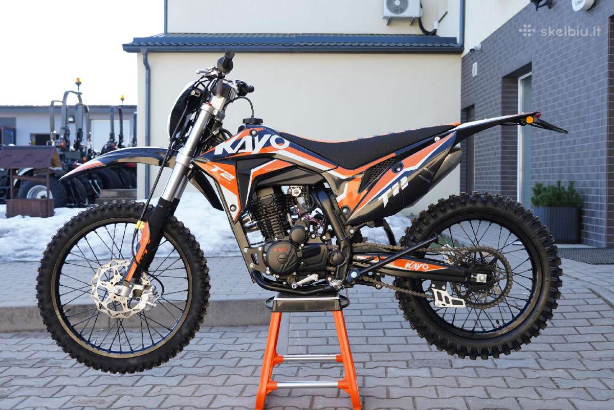 Kayo T2 enduro motociklas - nuotraukos Nr. 4
