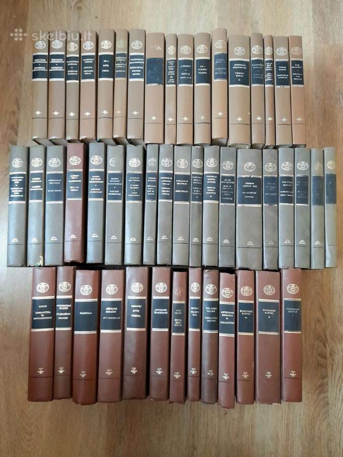 Pasaulinės literatūros knygos 49vnt.