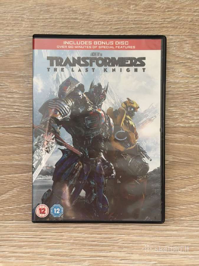 Transformers The Last Knight Dvd - nuotraukos Nr. 4