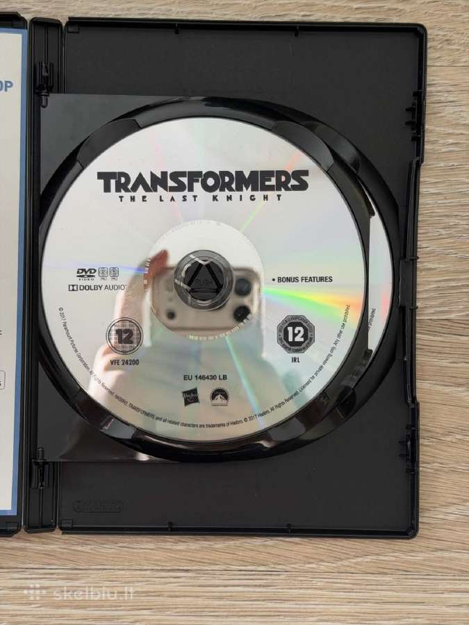 Transformers The Last Knight Dvd - nuotraukos Nr. 9
