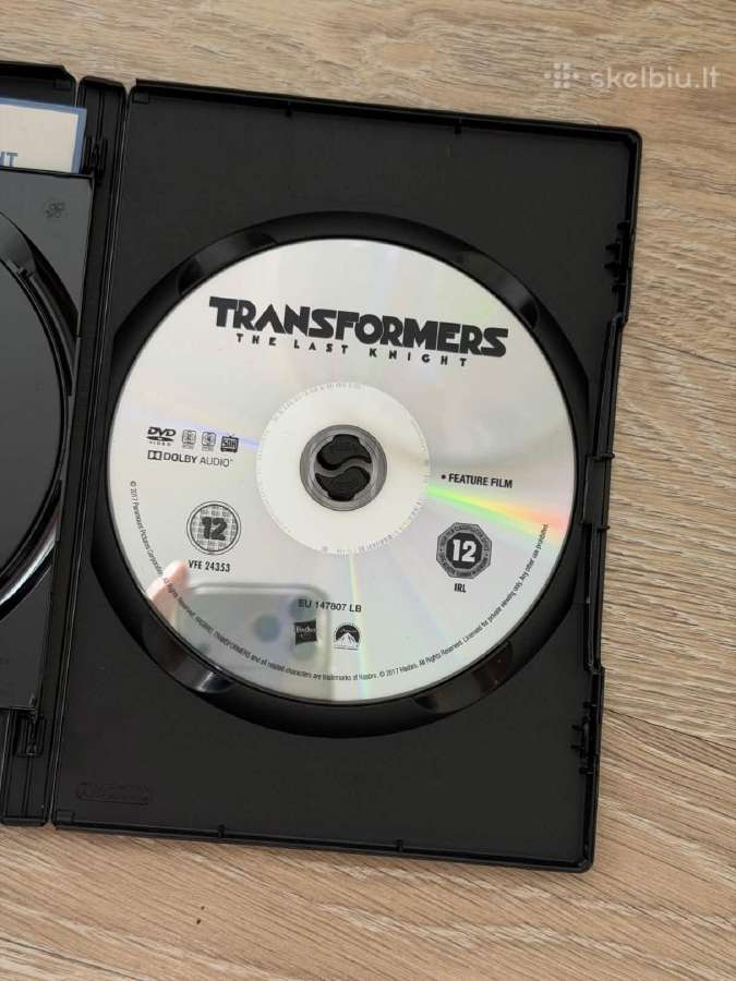 Transformers The Last Knight Dvd - nuotraukos Nr. 10