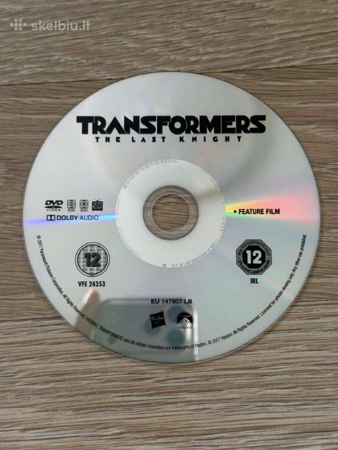 Transformers The Last Knight Dvd - nuotraukos Nr. 16