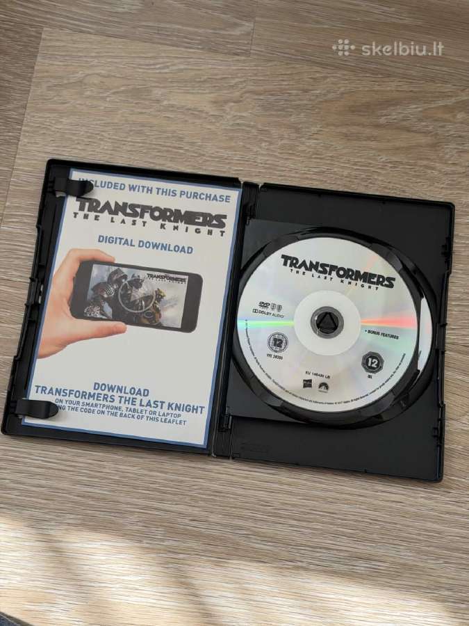 Transformers The Last Knight Dvd - nuotraukos Nr. 8