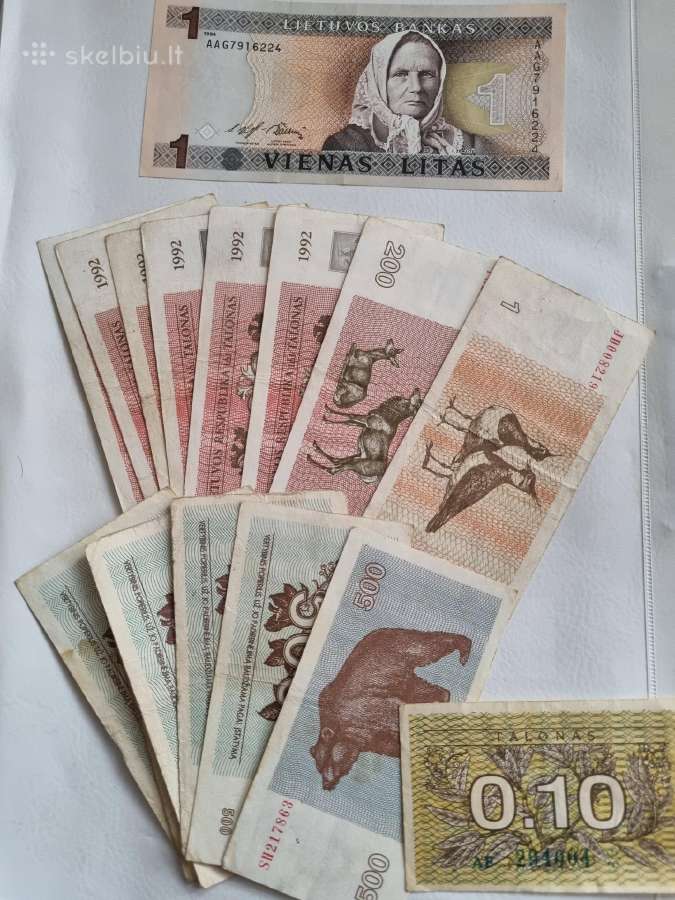 Banknotai ivairus
