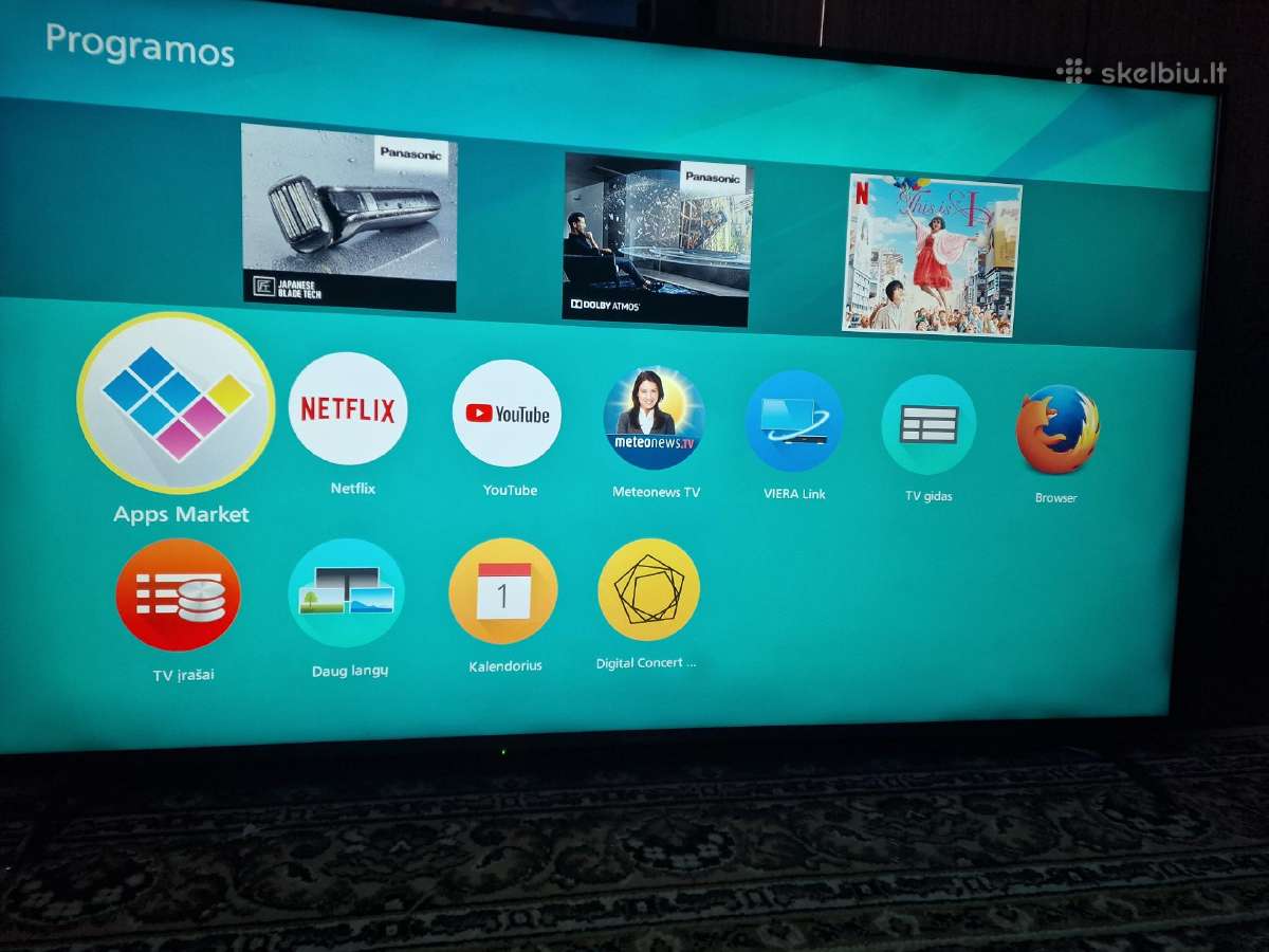 Panasonic Smart TV - nuotraukos Nr. 4