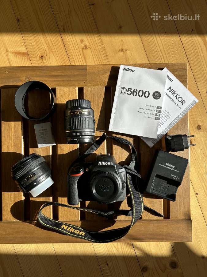 Veidrodinis Nikon D5600 fotoaparatas