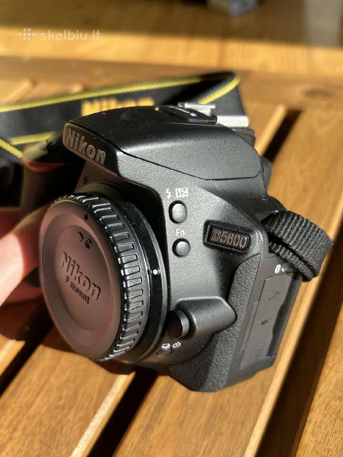 Veidrodinis Nikon D5600 fotoaparatas - nuotraukos Nr. 7