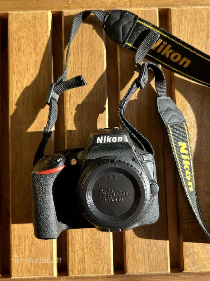 Veidrodinis Nikon D5600 fotoaparatas - nuotraukos Nr. 10
