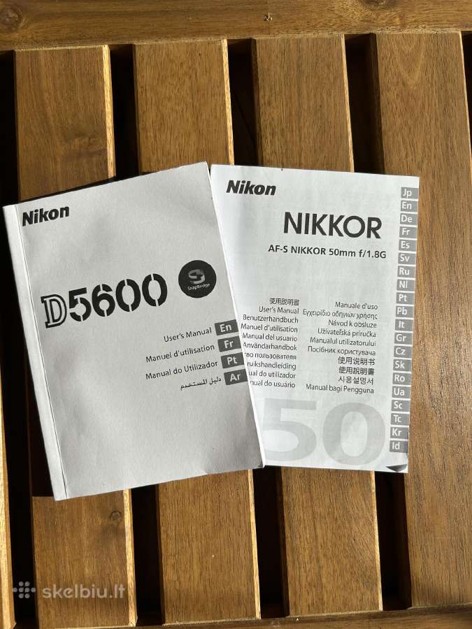 Veidrodinis Nikon D5600 fotoaparatas - nuotraukos Nr. 16