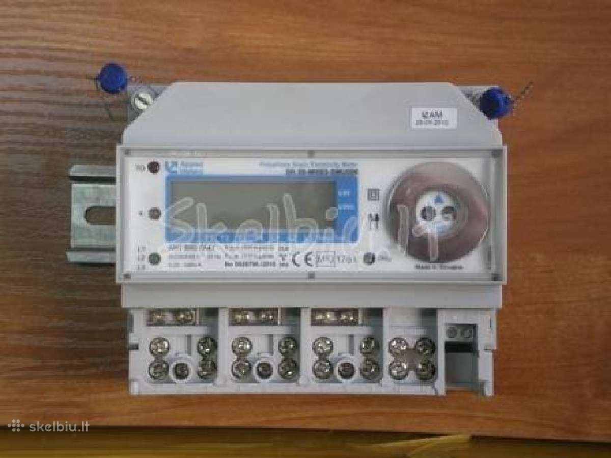 Elektros skaitikliai. Skaitiklis. Tik urmu. - nuotraukos Nr. 6