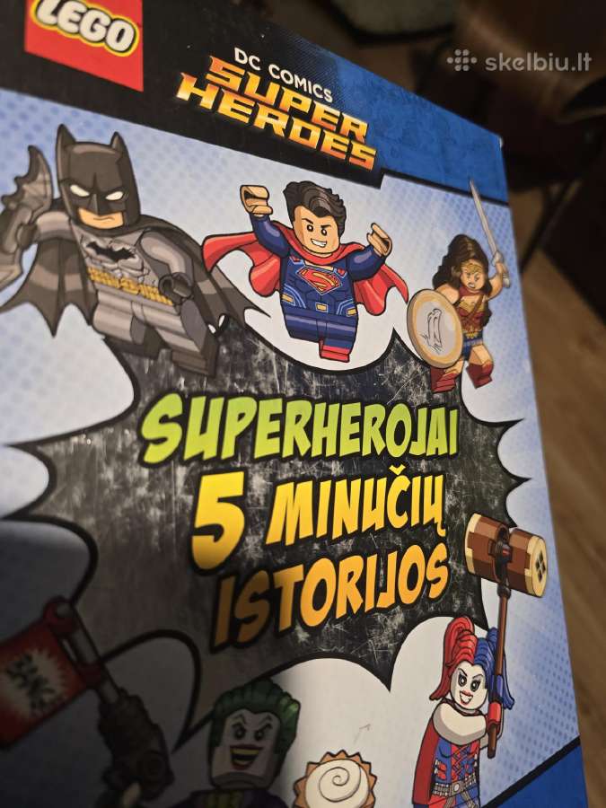 Knyga Lego Superherojai 5 minučių istorijos - nuotraukos Nr. 2