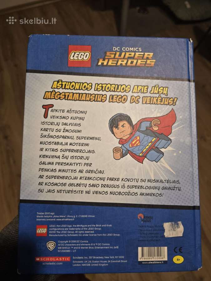 Knyga Lego Superherojai 5 minučių istorijos - nuotraukos Nr. 3