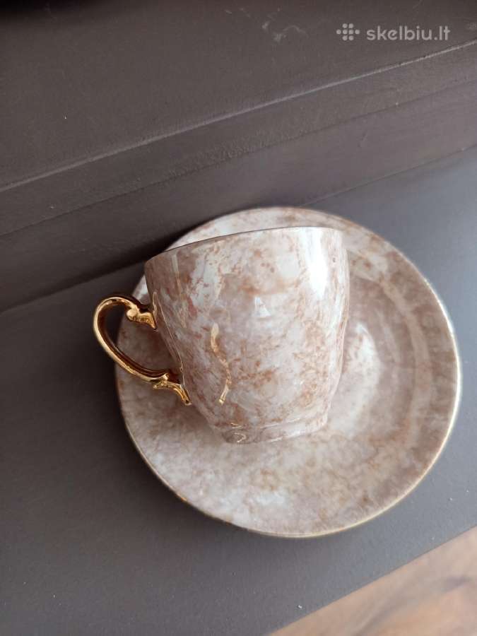 Idealios būklės „włocławek“ espresso kavos servz. - nuotraukos Nr. 6